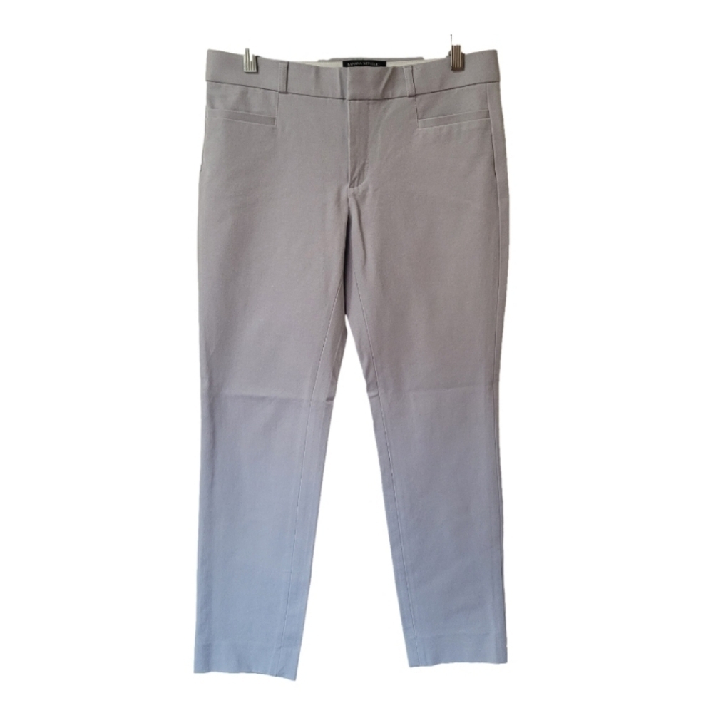 Banana Republic Grey Blue Sloan Slim Ankle Dress Pants Size 4